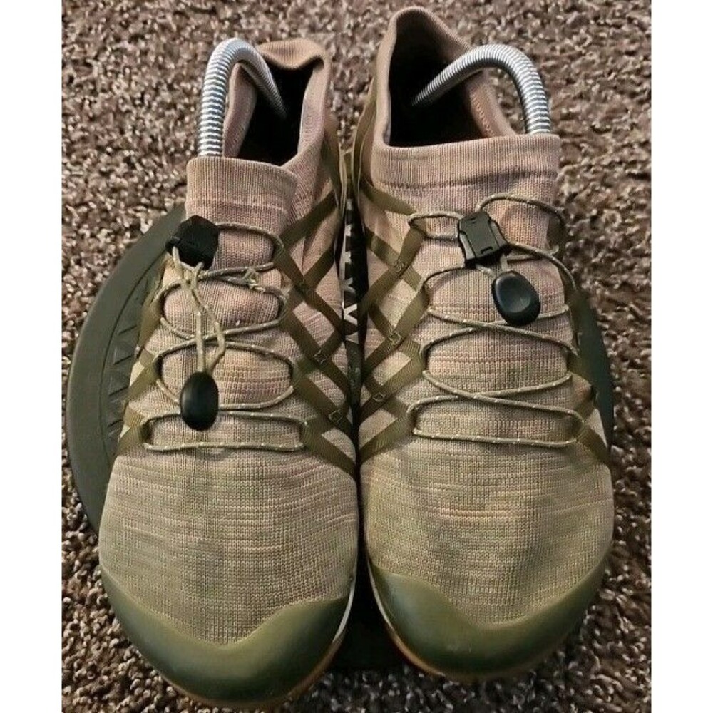 Merrell Trail Glove 5 Women's Barefoot Shoes Size 10 Vibram Sunny Dusty Olive